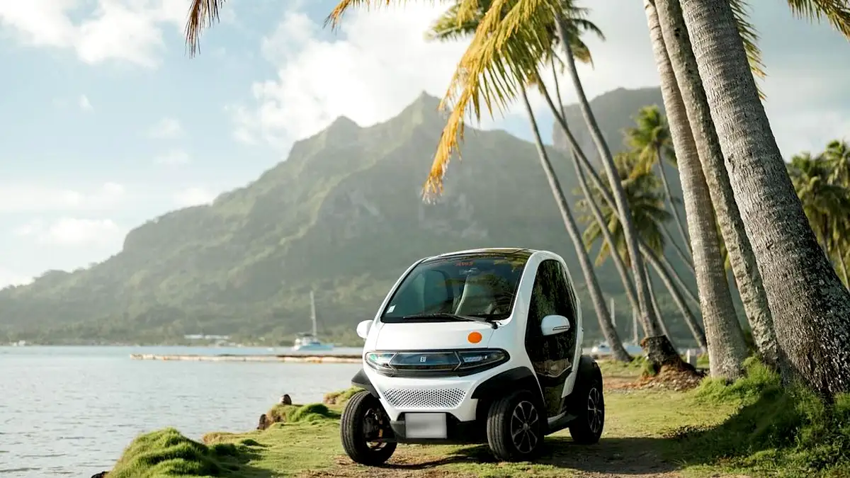 Electric Rental Car Bora Bora